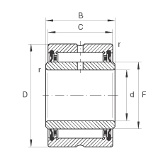 LS NA4900-2RSR, ߴϵ 49ɂȴܷ