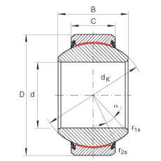 P(gun)(ji)S GE280-FW-2RS, (j) DIN ISO 12 240-1 (bio)(zhn), So(h)ɂ(c)ܷ