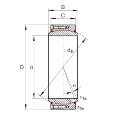 PS GE400-DW-2RS2,  DIN ISO 12 240-1 ˜, Soɂܷ
