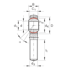 US GAKL25-PW,  DIN ISO 12 240-4 ˜ʣݼySo
