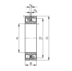 {ĝLS 22352-MB,  DIN 635-2 ˜ʵҪߴ