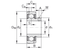 S GAY010-NPP-B-AS2/V, Ȧ ƽ^ᔶλɂ P ܷ⣬ ABMA 15 - 1991Ӣ